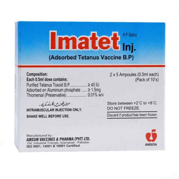 Imatet Inj 10's 