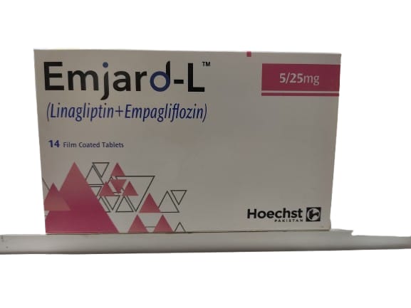 Emjard-L 5/25mg Tab 14's