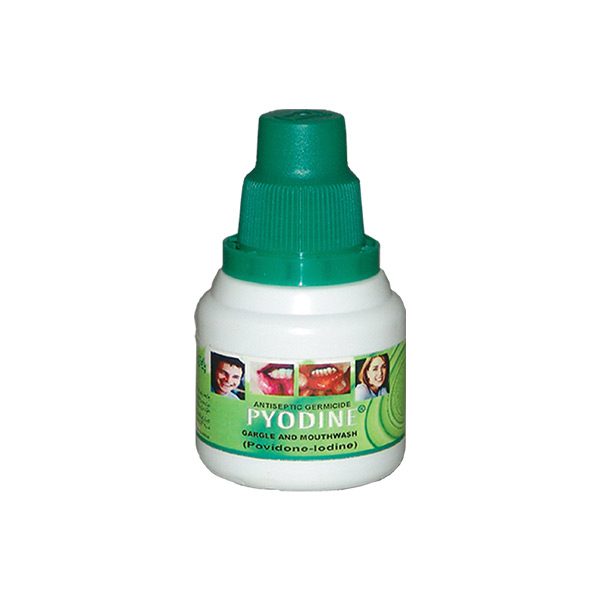 Pyodine Mouth Wash Solution 120ml 1's