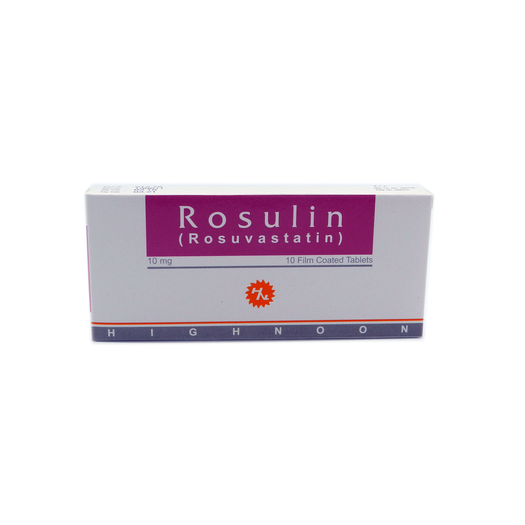 Rosulin 10mg Tab 10's