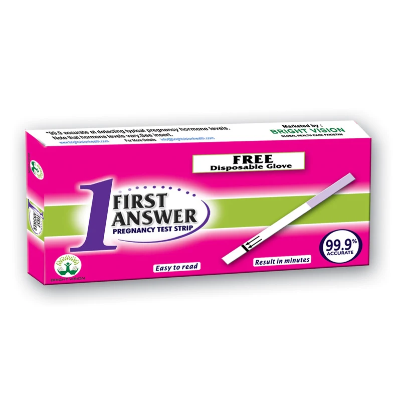 First Answer P.T Strips