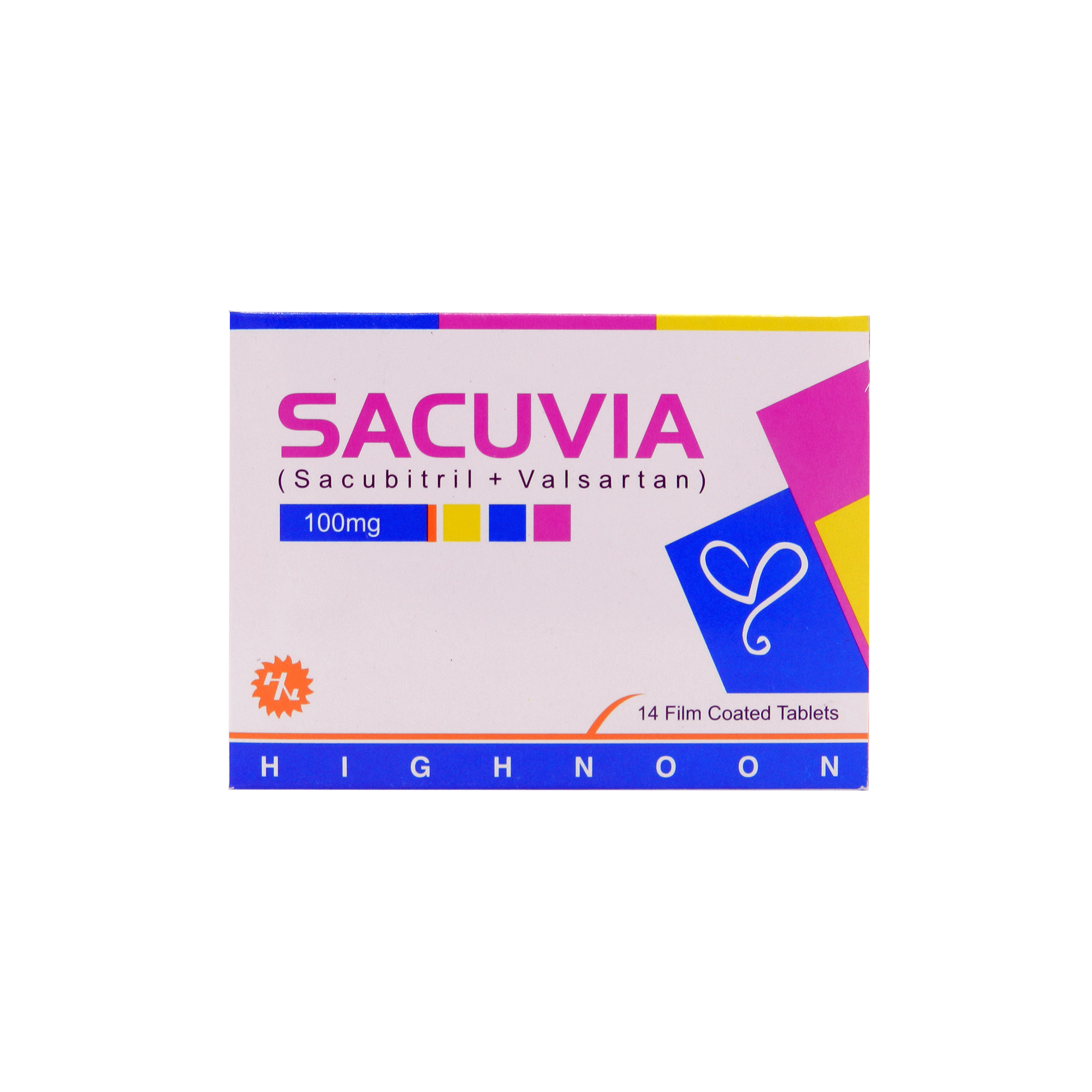Sacuvia 50mg Tab 14's