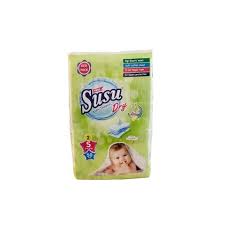 Susu Dry Baby Diapers Small 2 50s