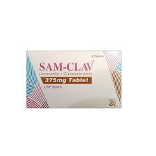 Sam-Clav 375mg Tab 6s