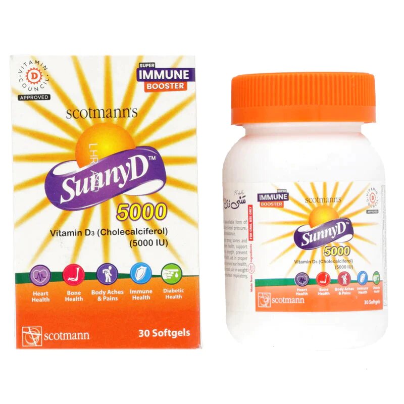 Sunny D 5000 Cap 30's (Bottle)