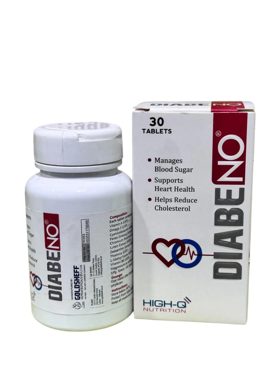 Diabeno Tab 30'S