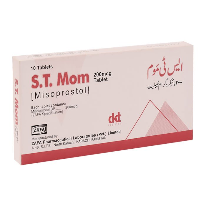 S.T. Mom 200mg Tab 10's