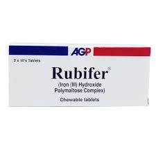 Rubifer Chewable Tab 20's