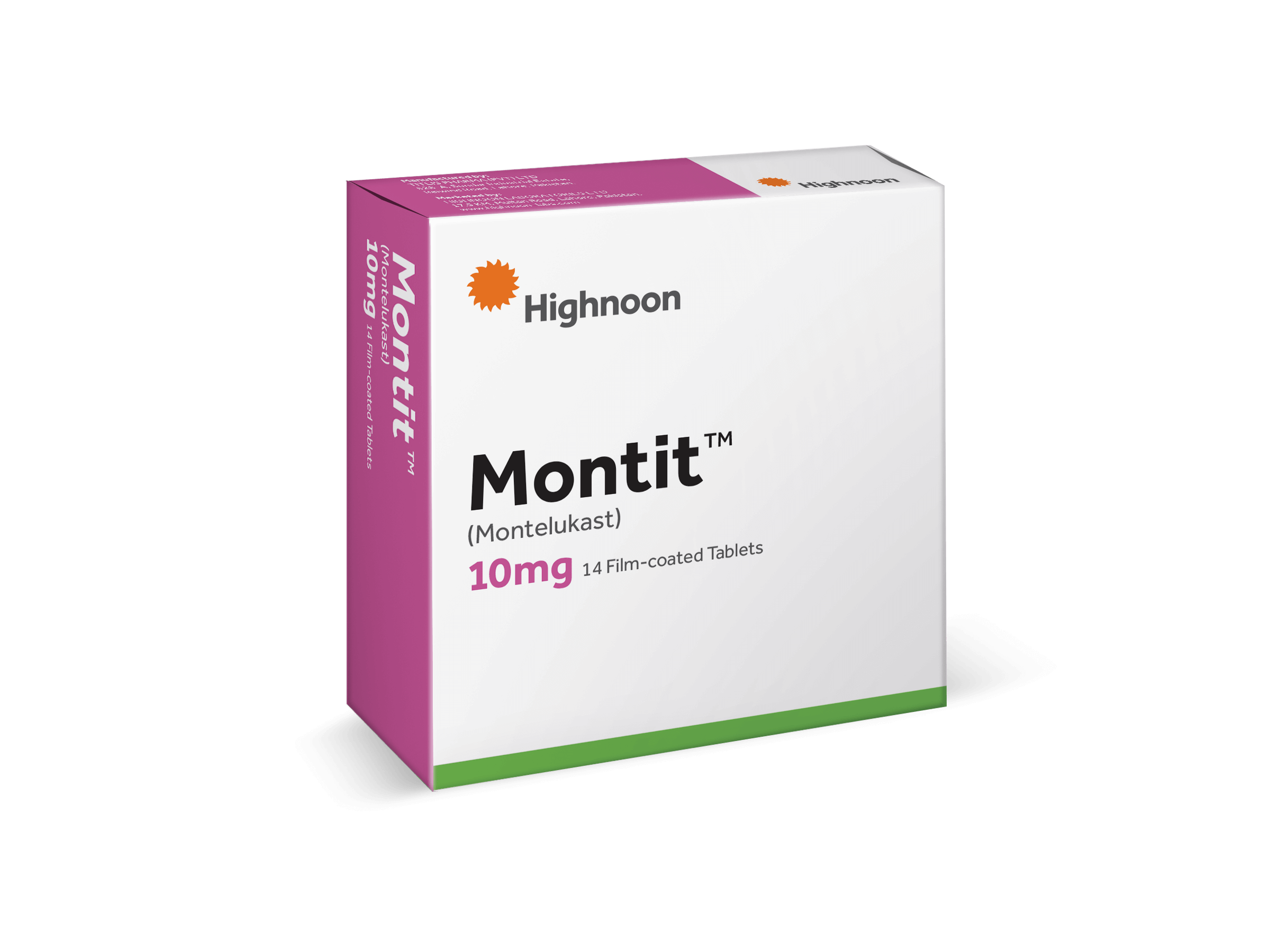 Montit 10mg Tab 14's