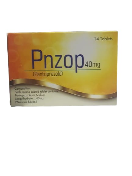 Pnzop 40mg Tab 14's