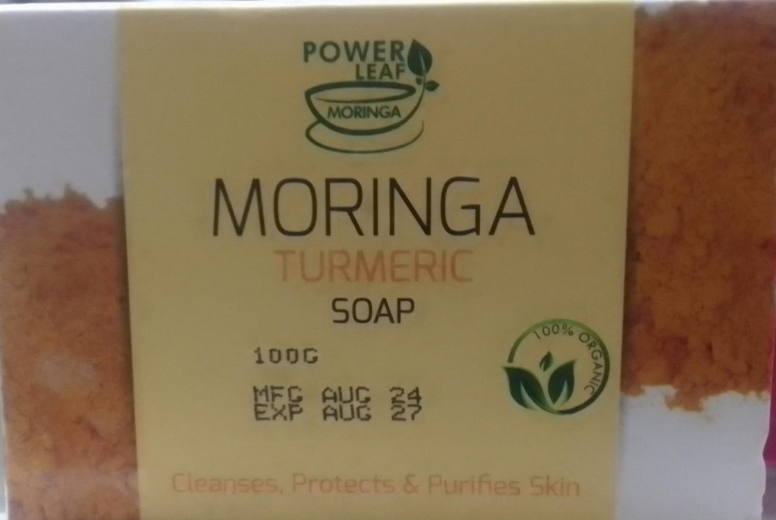 Moringa Turmeric Soap 1's