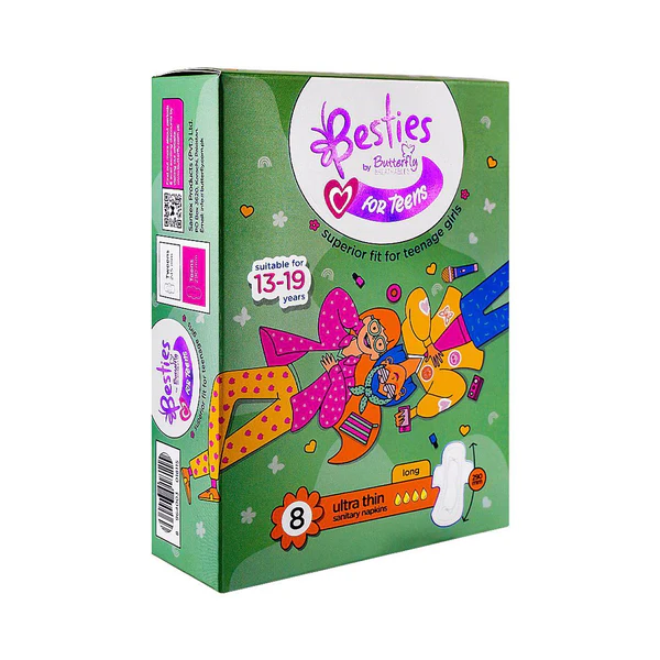 Butterfly Besties For Teens Ultra Thin 8's