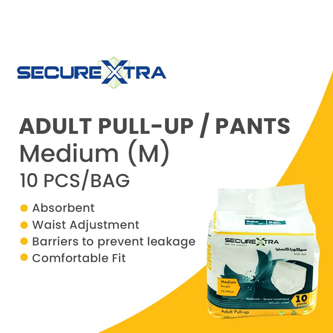 Secure Xtra Adult Pull Up Medium 10's