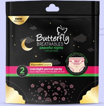Butterfly Peaceful Nights Pants Xl