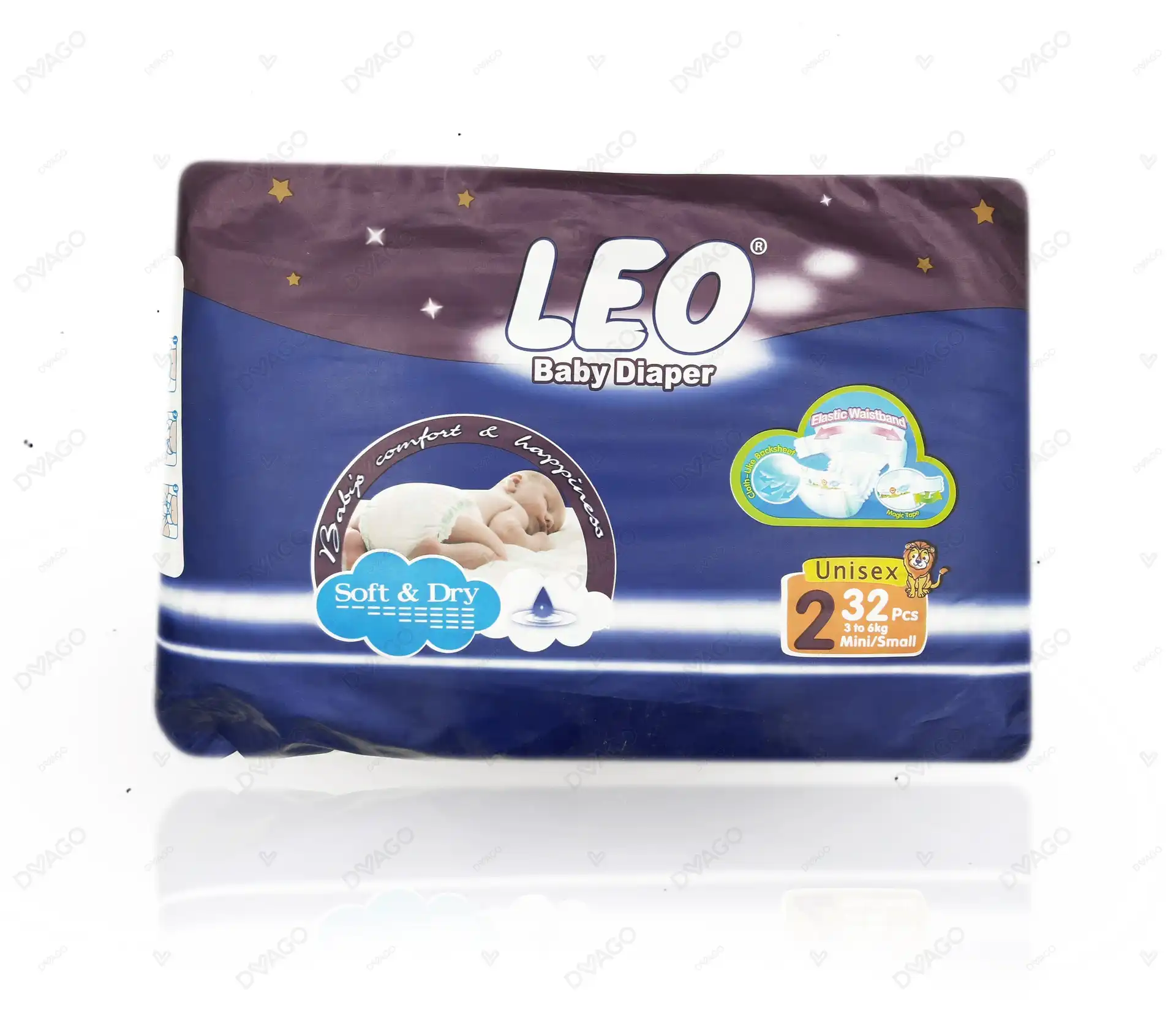 Leo baby Diaper Small 32's
