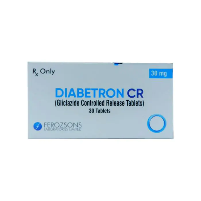 Diabetron Cr 30mg Tab  30's