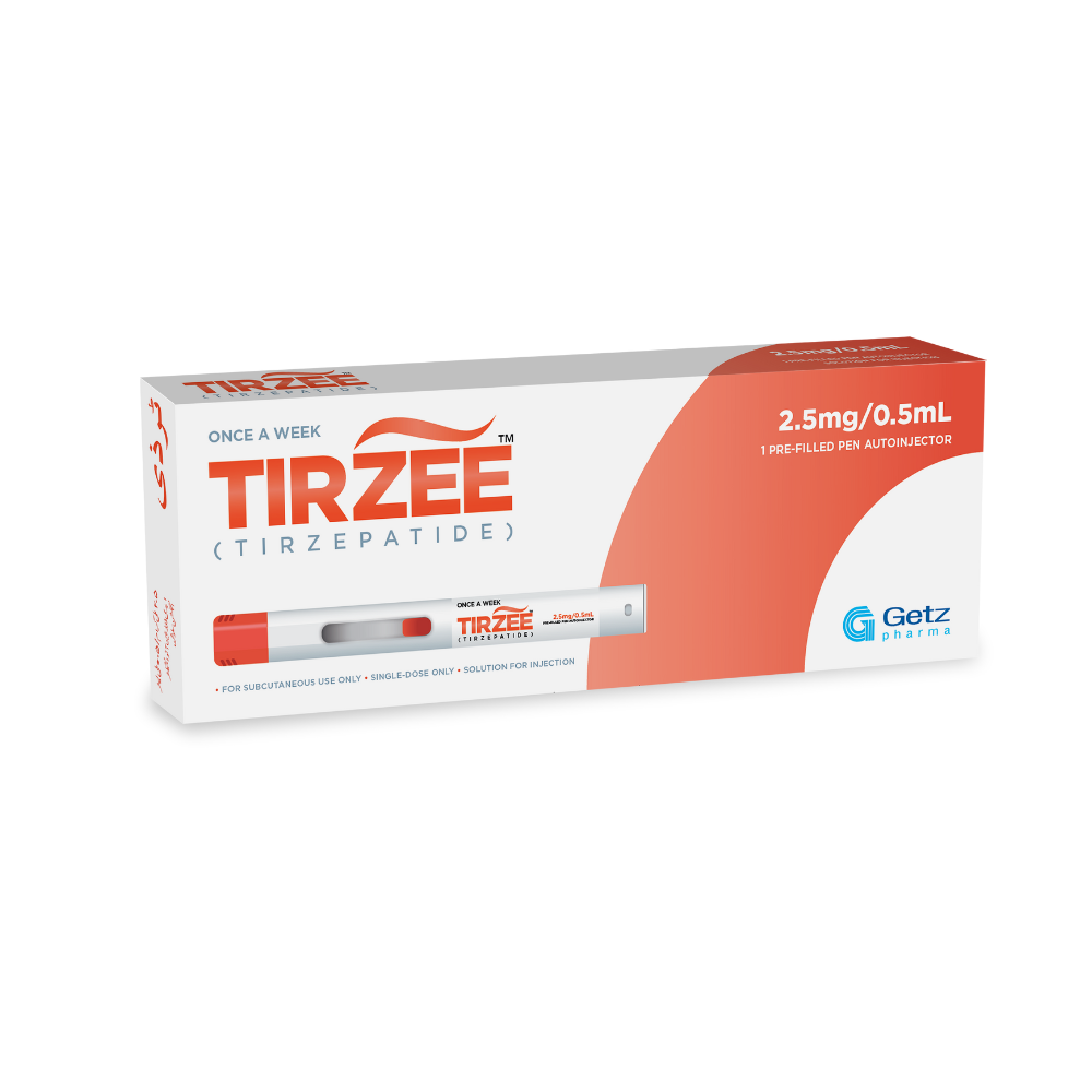 Tirzee 2.5mg/0.5ml Inj 