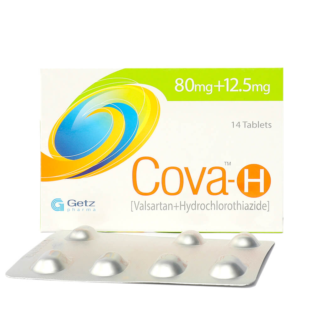 Cova-H 80/12.5mg Tab 14's