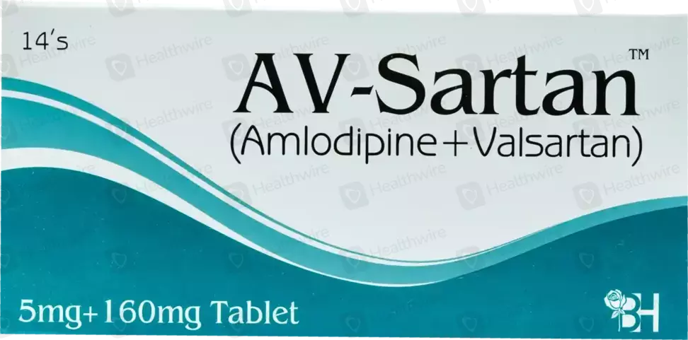 Av-sartan 5/160mg Tab 14s