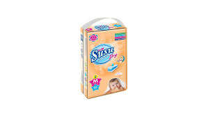 Susu Dry Baby Diapers Medium 3 50s