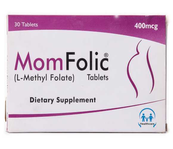 Mom Folic 400mcg Tab 30's