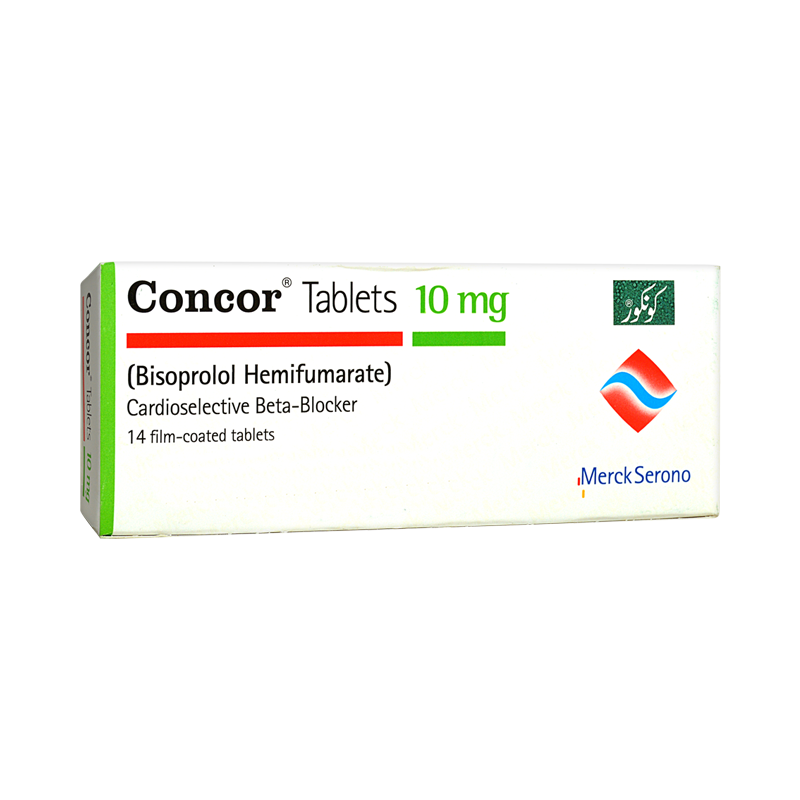 Concor 10mg Tab 14's