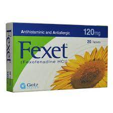 Fexet 120mg Tab 20's