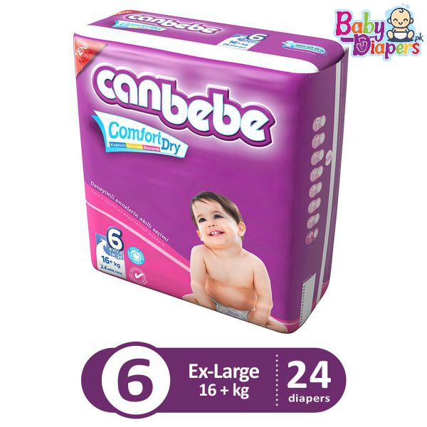 Canbebe Diapers #6 24'S