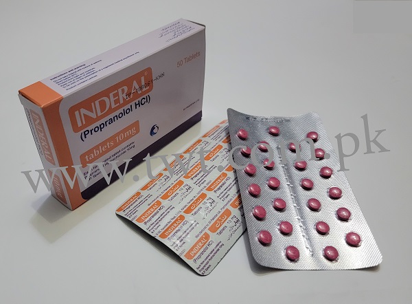 Inderal 10mg Tab 50's