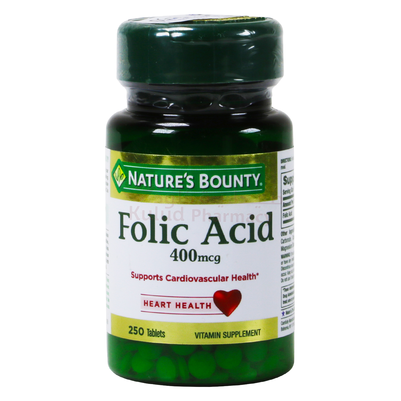 Nb Folic Acid 400mcg 250's