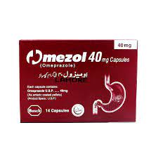 Omezol 40mg Cap 14's