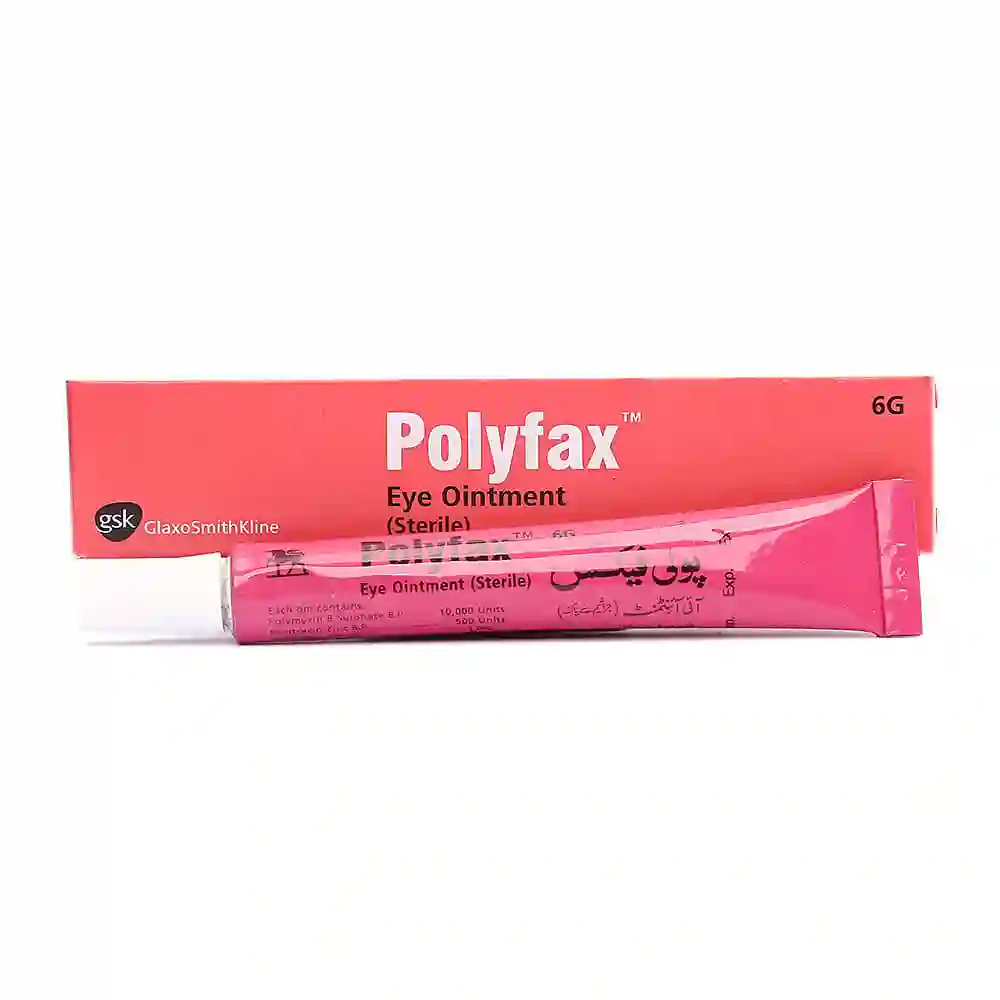 Polyfax Eye Oint 6g 1's