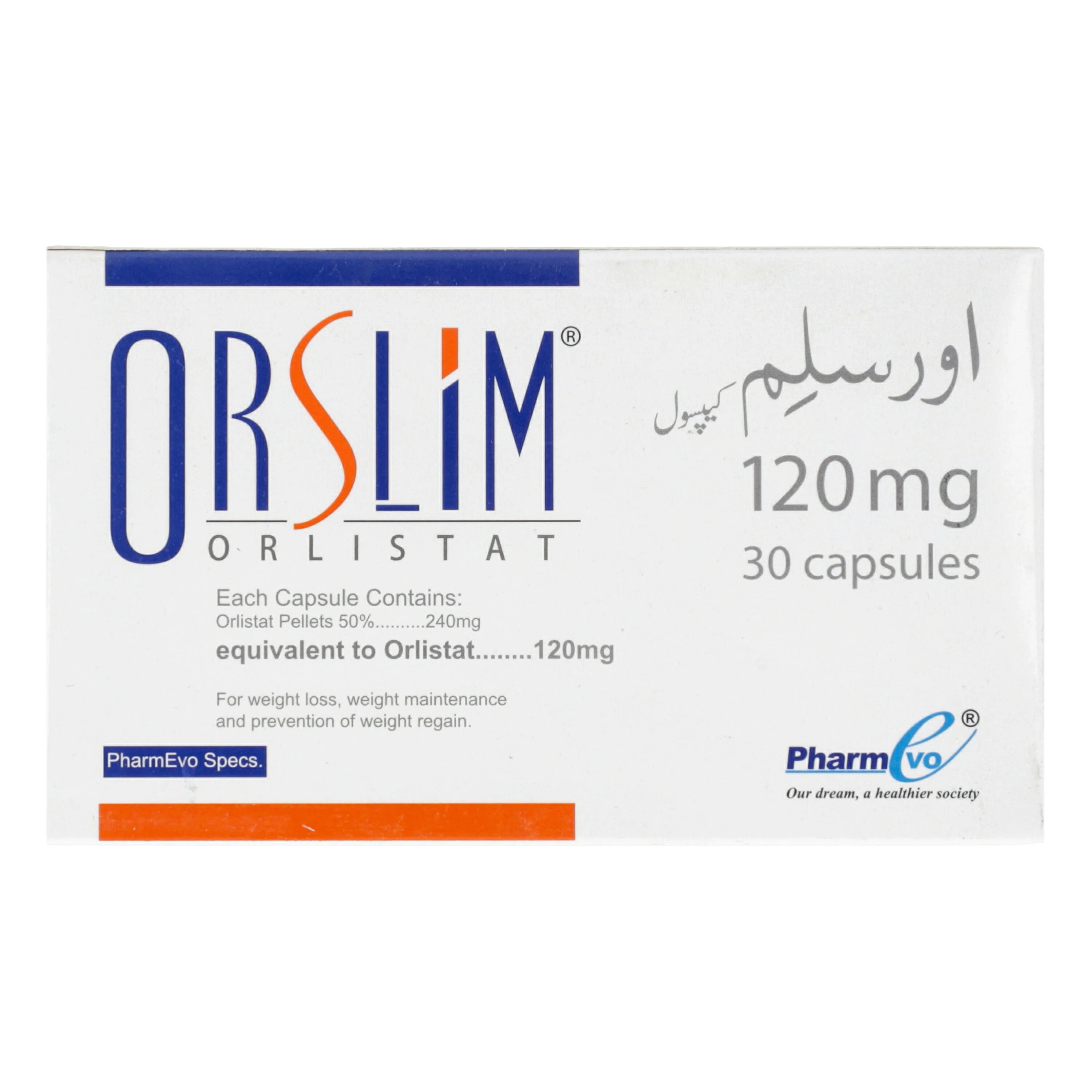 Orslim 120mg Cap 30's