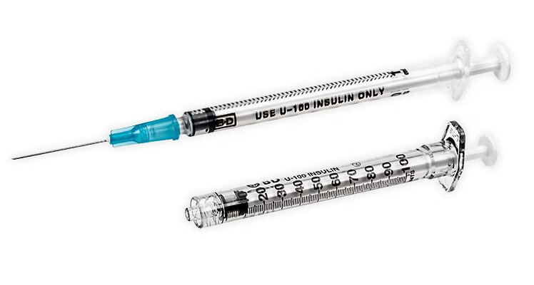 Insulin BD Syringe 1ml 10's