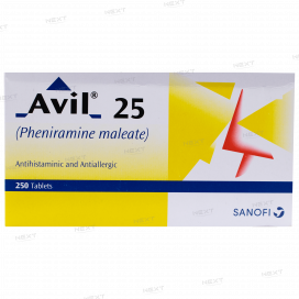 Avil 25mg Tab 10's