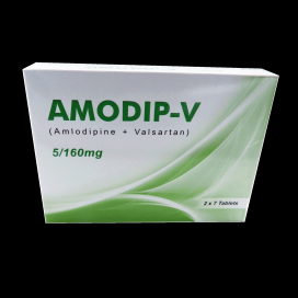 Amodip-V 5/160mg Tab 14's