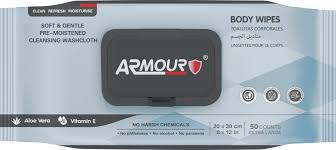 Armour Body Wipes 50s