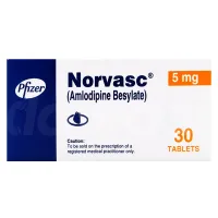 Norvasc 5mg Tab 30's