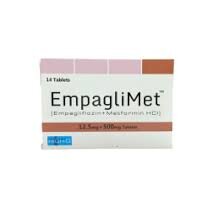 Empaglimet 12.5/500mg Tab 14's