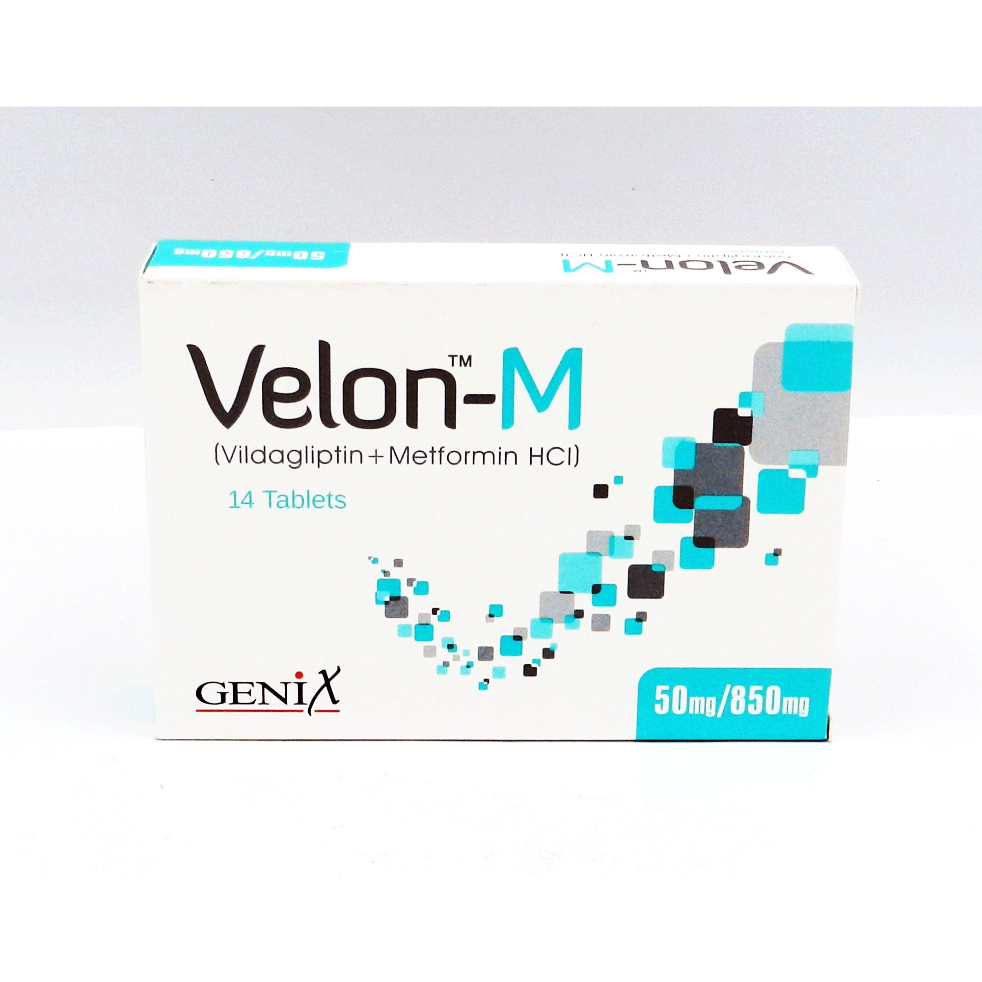 Velon-M  50/850mg Tab 14's