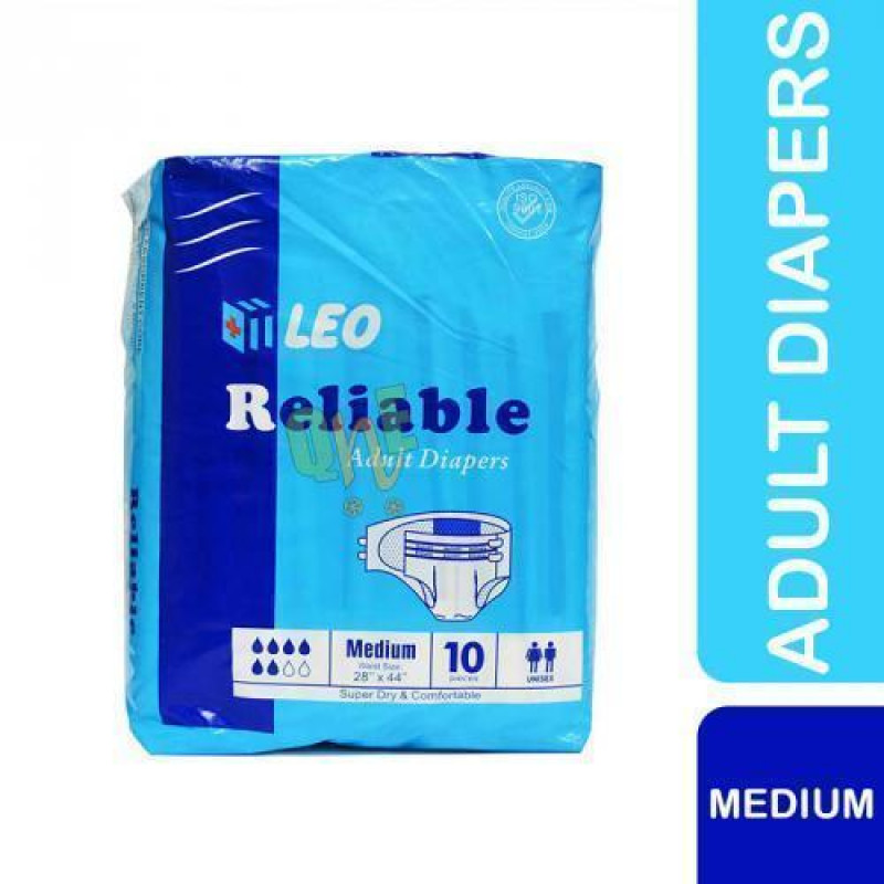 Leo Adult Diaper Medium 10's