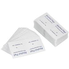 Alcohol swabs 1's