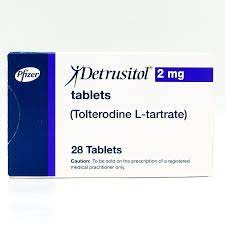 Detrusitol 2mg Tab 28's
