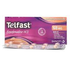 Telfast 60mg Tab 14's