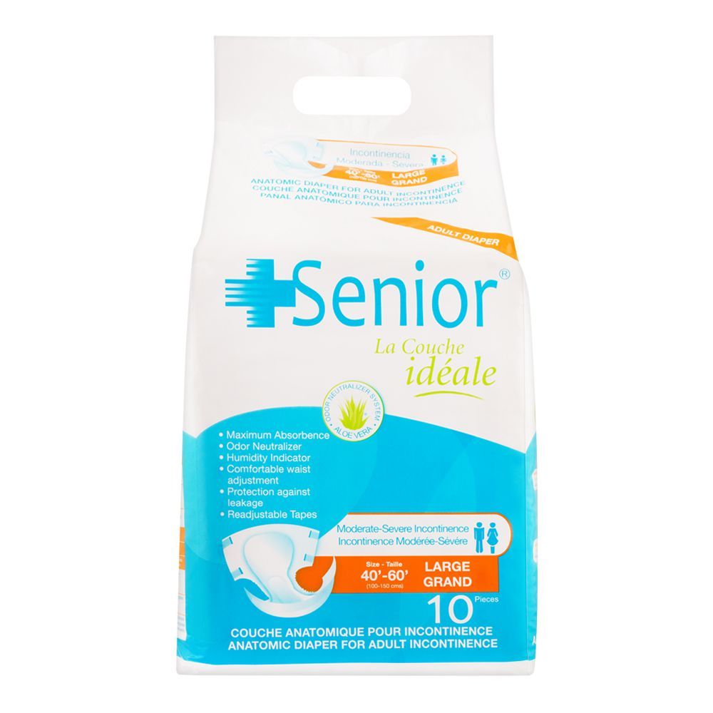 Senior Adult Diaper Large 10's