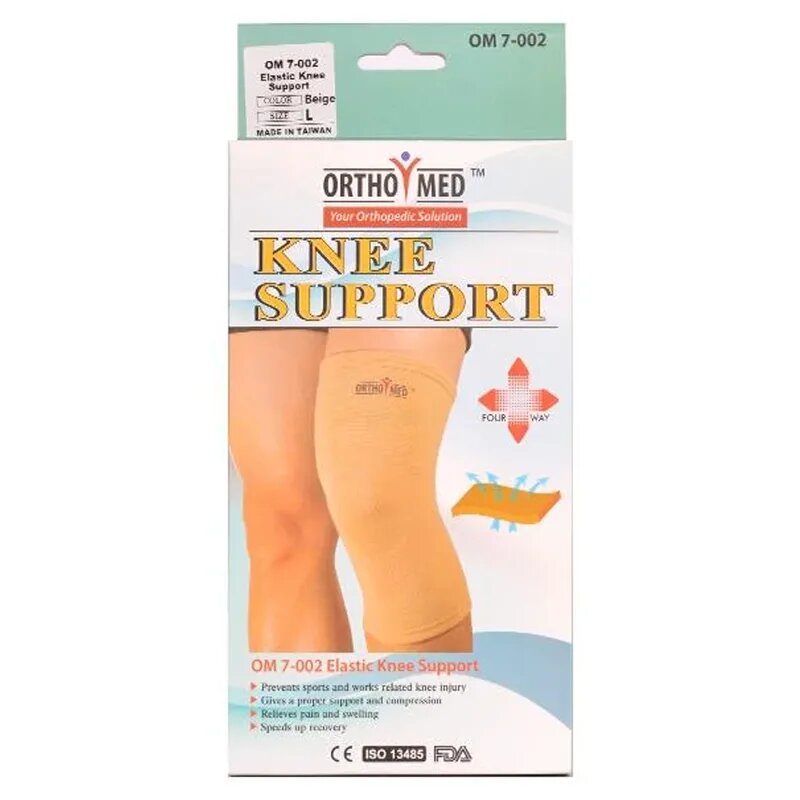 Elastic Knee Support Medium Orthomed