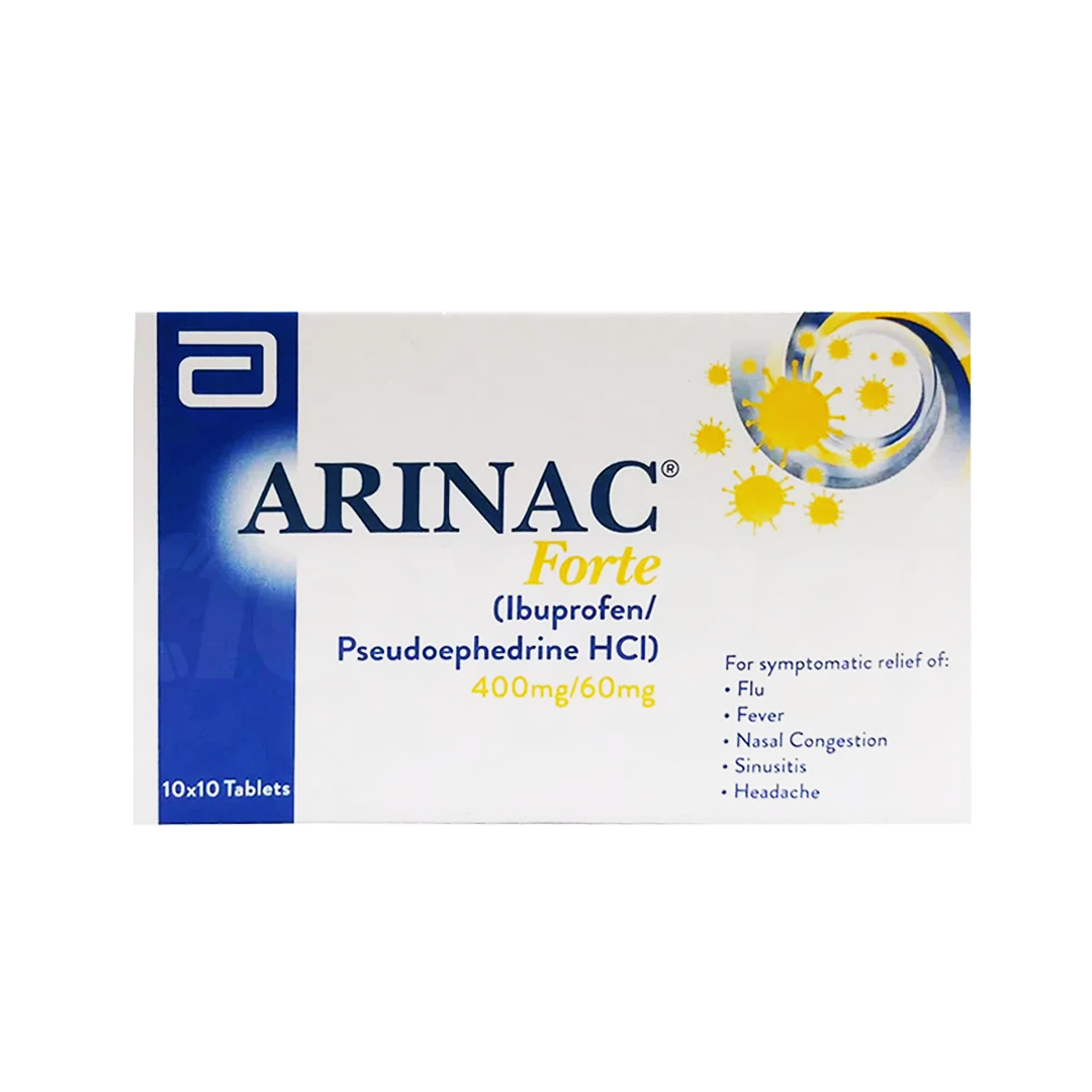 Arinac Forte 400mg Tab 10's