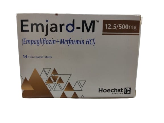 Emjard M 12.5/500mg Tab 14's