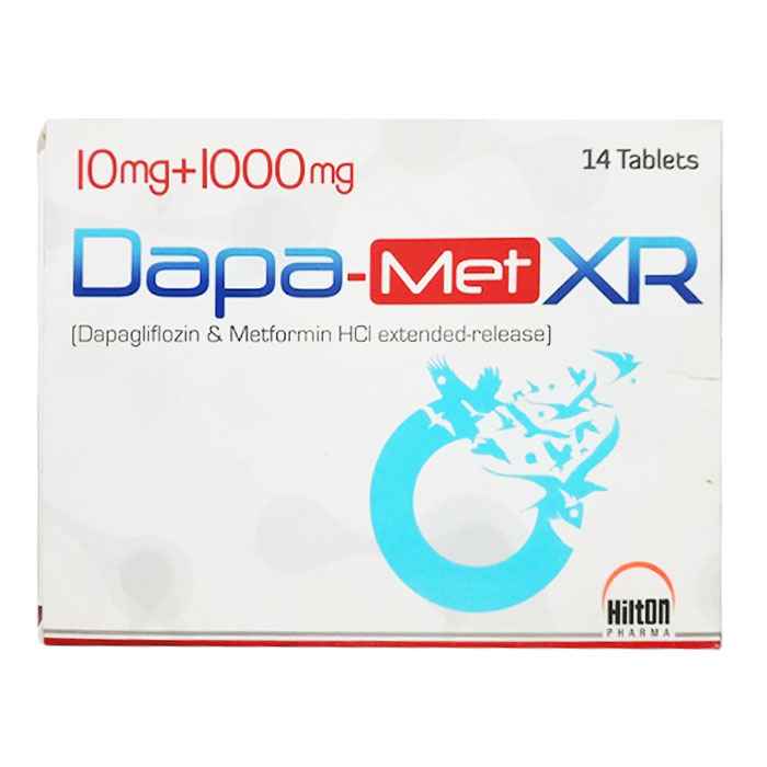 Dapamet Xr 10/1000mg Tab 14's