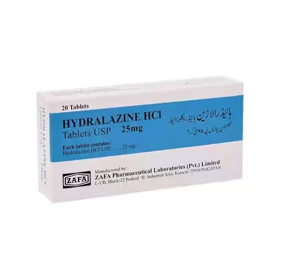 Hydralazine 25mg Tab 20's